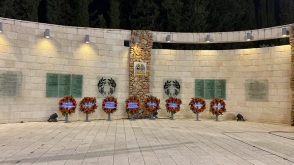 טקס התייחדות לחללי חיל משאבי האנוש 20.10.21