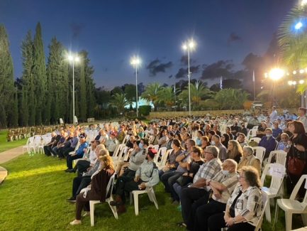 טקס התייחדות לחללי חיל משאבי האנוש 20.10.21