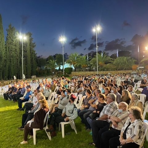 טקס התייחדות לחללי חיל משאבי האנוש 20.10.21
