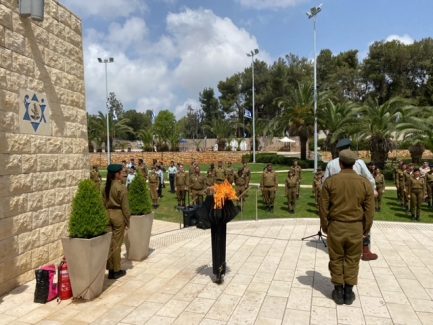 טקס יום הזיכרון 04.05.2022