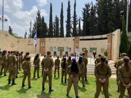 טקס יום הזיכרון 04.05.2022