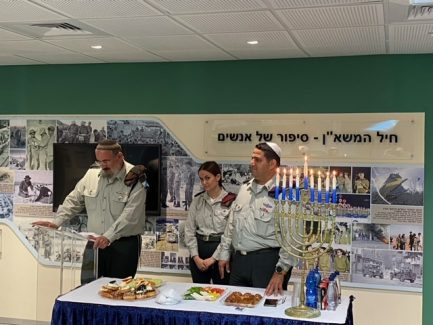 הדלקת נר שמיני של חנוכה 2021