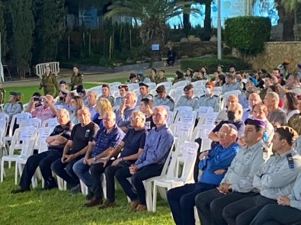 טקס התייחדות לחללי חיל משאבי האנוש 20.10.21