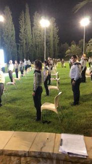 טקס דרגות ומגן קמשר 2020