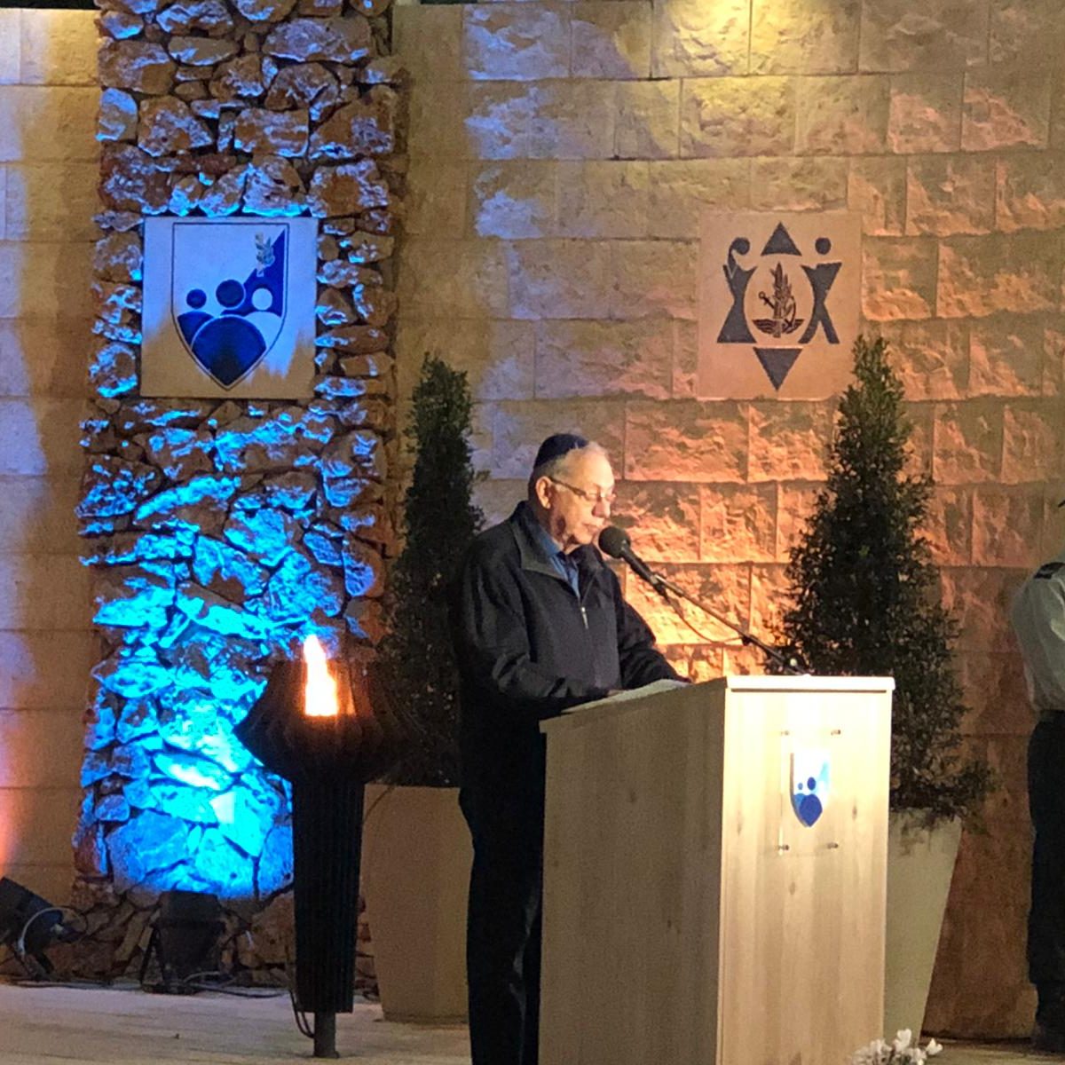 טקס התייחדות חיל המשאן 2020