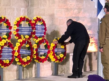 טקס התייחדות חיל המשאן 2020