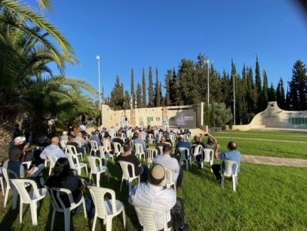 טקס הענקת אות מלחמת לבנון לחיילי מילואים אוגוסט 2021