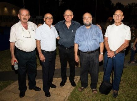 טקס ההתייחדות לחללי חיל השלישות שהתקיים ב-21.09.16