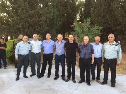 טקס החלפת קמש"ר באתר הנצחה ספטמבר 2017