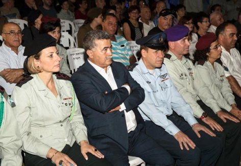 טקס ההתייחדות לחללי חיל השלישות שהתקיים ב-21.09.16