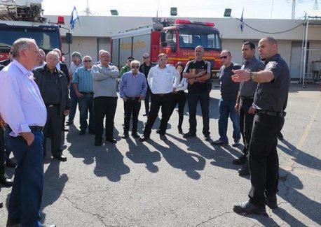ביקור בנציבות כבאות והצלה תחנת תל אביב ביום 28.03.17