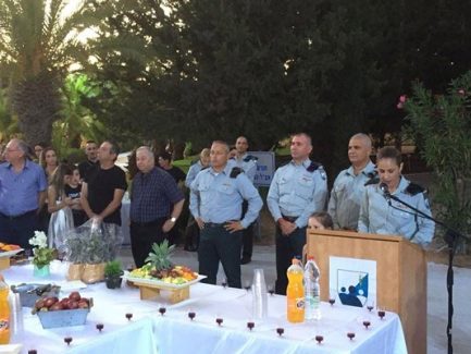 טקס החלפת קמש"ר באתר הנצחה ספטמבר 2017