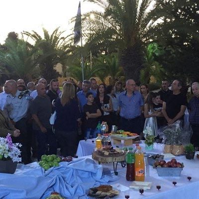 טקס החלפת קמש"ר באתר הנצחה ספטמבר 2017