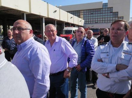 ביקור בנציבות כבאות והצלה תחנת תל אביב ביום 28.03.17