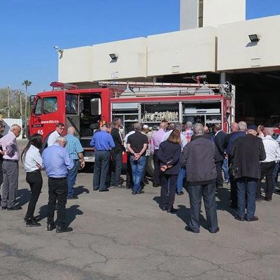 ביקור בנציבות כבאות והצלה תחנת תל אביב ביום 28.03.17
